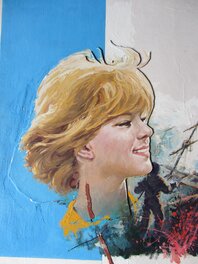 Yves Thos - Sylvie Vartan - Illustration originale