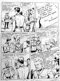 Lina Buffolente - Sergent Peter, épisode inconnu, planche 2 - Parution dans Biribu n°21 (Mon journal) - Planche originale