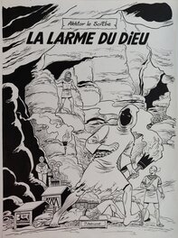 Jacques Debruyne - Akhtar le Scribe - La larme du dieu - Couverture originale