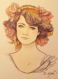 Ingrid Liman - As t-earrach - Original Illustration