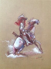 Cromwell - Desperado badass by Cromwell - Illustration originale