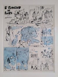 Fred - Du tabac ? Vérifions ! - Planche originale