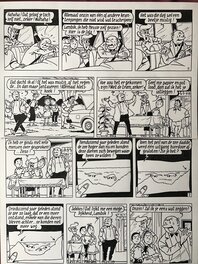 Paul Geerts - Suske en Wiske - Het monster van Loch Ness - Planche originale