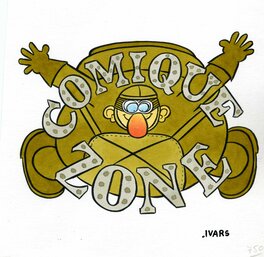 Éric Ivars - Comique zone - Original Illustration