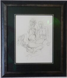 L'oeuvre encadrée L'oeuvre encadrée