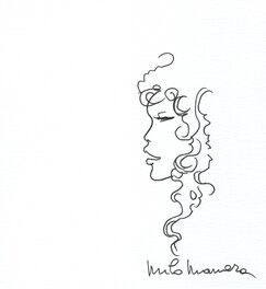 Milo Manara - Esquisses - Dessin original - Original art