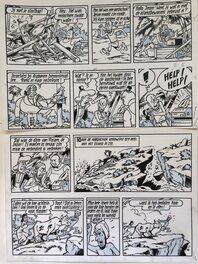 Willy Vandersteen - Original page Suske & Wiske - Het Mini-Mierennest - Comic Strip