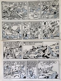 Willy Vandersteen - Original page Suske & Wiske - Het Mini-Mierennest - Planche originale