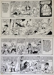 Comic Strip - Suske en Wiske - Originele page (p.7) Lambiorix (1973)