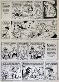 Bob et Bobette (Suske en Wiske) - Planche originale