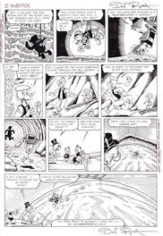 Don Rosa - La Première Invention de Géo Trouvetou - Planche originale