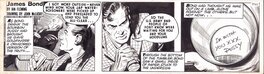 John McLusky - James Bond - Goldfinger - Planche originale