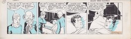 Milton Caniff - Terry et les Pirates - "Racked Brain Flashback" - Comic Strip