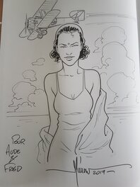 Dédicace de Millien dans l'Aviateur tome 3