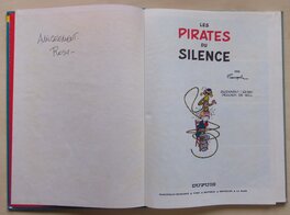 Dédicace sur l'album "Les Pirates du silence" Dédicace sur l'album "Les Pirates du silence"