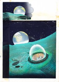 René Brantonne - Magiciens galactiques - Original Cover