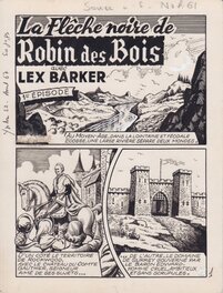René Brantonne - La flèche noire de Robin des Bois - Comic Strip