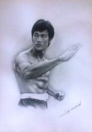 Jorge Caldéron - Bruce Lee - Illustration originale