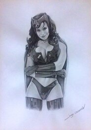 Jorge Caldéron - Scarlet Witch - Original Illustration