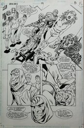 John Byrne - New Gods 14 page 5 - Planche originale