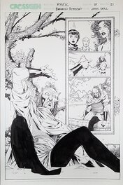 Brandon Peterson - Mystic #10 p21 - Planche originale