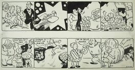 Robert Fuzier - R.fuzier - Dédé et Doudou (Années 30) - Planche originale