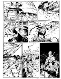 Planche originale - Bouncer 4 La vengeance  du manchot planche 12