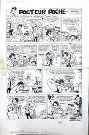 Marc Wasterlain - DOCTEUR POCHE - Gag du nez - Comic Strip
