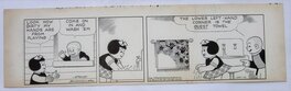 Ernie Bushmiller - Nancy s'en lave les mains - Planche originale