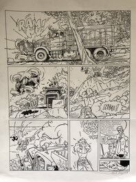 Henk Kuijpers - Original page Franka - Planche originale