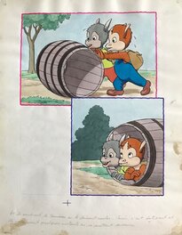 José Cabrero Arnal - Riquiqui et Roudoudou pl 4 ed Vaillant - Comic Strip