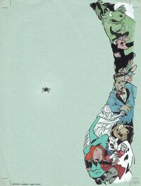 Clarke - Mélusine - Couverture Spirou 3 - Original Cover