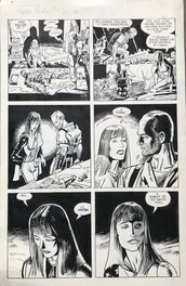 Andrew Paquette - Harsh Realm n° 2 pl 28 de fin - Planche originale