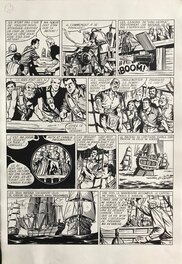 José Ortiz - Kirkor Yalengadian - la vengeance du capitaine Diable - Planche originale