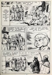 Tito Marchioro - Sylver des collines - Dorian n° 3  la forêt se défend pl 20 - Comic Strip