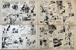 Claude-Henri Juillard - Capitaine King et Jerry - Planche originale
