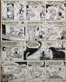 Dimitri - Goutatou et Dorochaud pl 14 - Planche originale