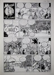 Frank Margerin - Manu - La loi de la jungle - Comic Strip