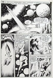 Juan Martínez Osete - Le cercueil de l'espace - Vick n°23, planche 43 (Mon journal) - Comic Strip