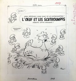 L'oeuf et les Schtroumpfs L'oeuf et les Schtroumpfs