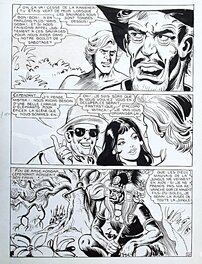 Vítor Péon - Planche parue dans le magazine "Yataca" N°34 (Mon Journal), en 1971 - Planche originale