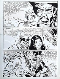 Vítor Péon - Planche parue dans le magazine "Yataca" N°34 (Mon Journal), en 1971 - Planche originale