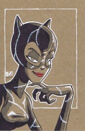 Sym - Catwoman par Sym - Original Illustration