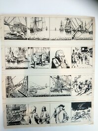 Raymond Cazanave - Publié  dans Frivolet - Planche originale