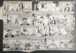 Carlo Cossio - Dick Fulmine (Alain la Foudre) - Planche originale