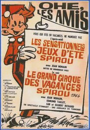 Publicité pour le Cirque Spirou parue dans le Journal de Spirou.