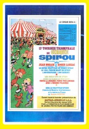 Publicité pour le Cirque Spirou parue dans le Journal de Spirou. Publicité pour le Cirque Spirou parue dans le Journal de Spirou.