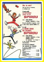 Publicité pour le Cirque Spirou parue dans le Journal de Spirou.