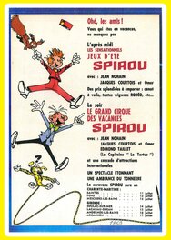 Publicité pour le Cirque Spirou parue dans le Journal de Spirou. Publicité pour le Cirque Spirou parue dans le Journal de Spirou.
