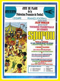 Publicité pour le Cirque Spirou parue dans le Journal de Spirou.